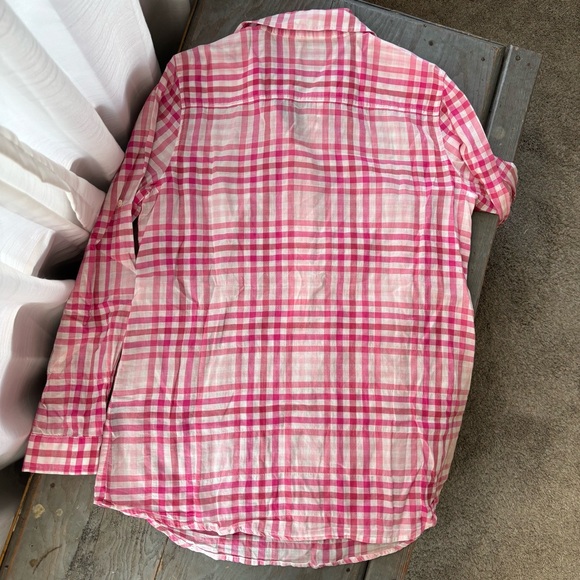 J McLaughlin pink plain popover tunic | size small - Picture 6 of 6